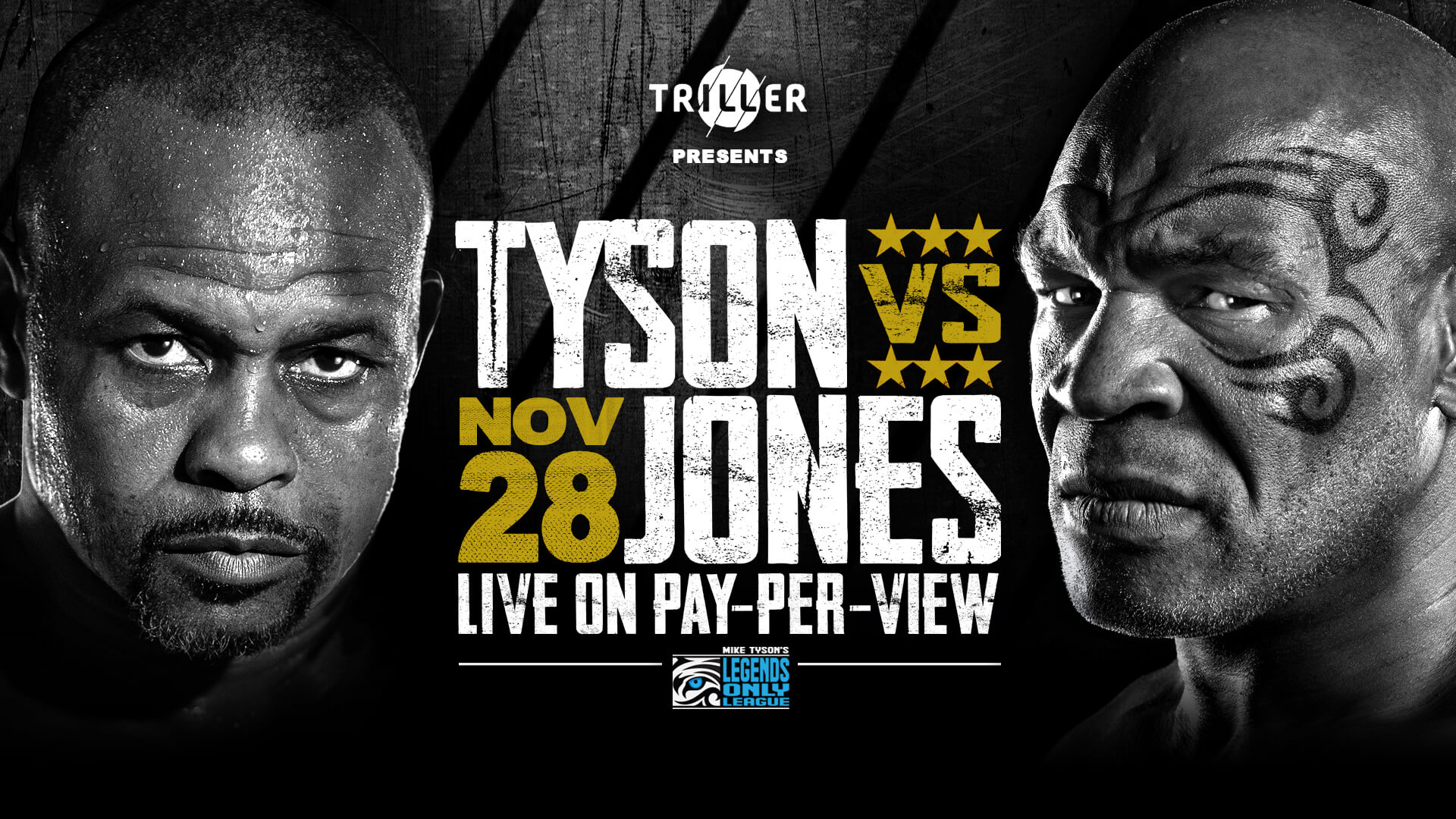 Triller Sets November 28 as New and Official Fight Date for Mike Tyson’s Return to the Ring Against Roy Jones Jr. as Event Grows Dramatically in Scope and Size